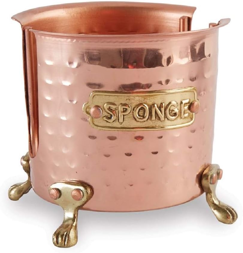 Kitchen Dish Bistro Sponge Holder Caddy, Black