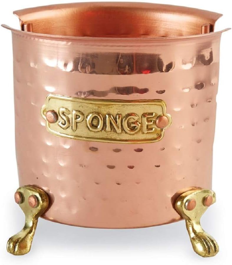 Kitchen Dish Bistro Sponge Holder Caddy, Black