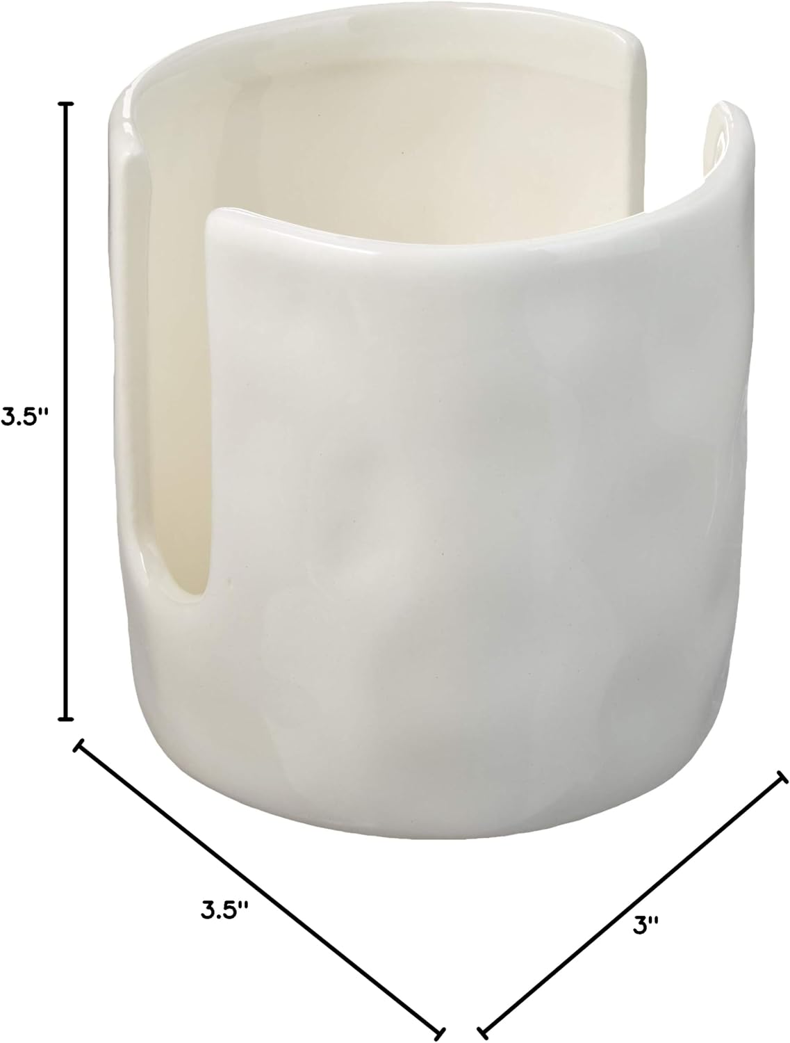 Kitchen Dish Bistro Sponge Holder Caddy, Black