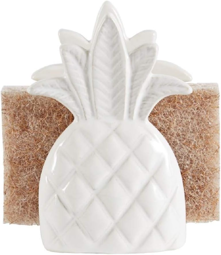 Kitchen Dish Bistro Sponge Holder Caddy, Black