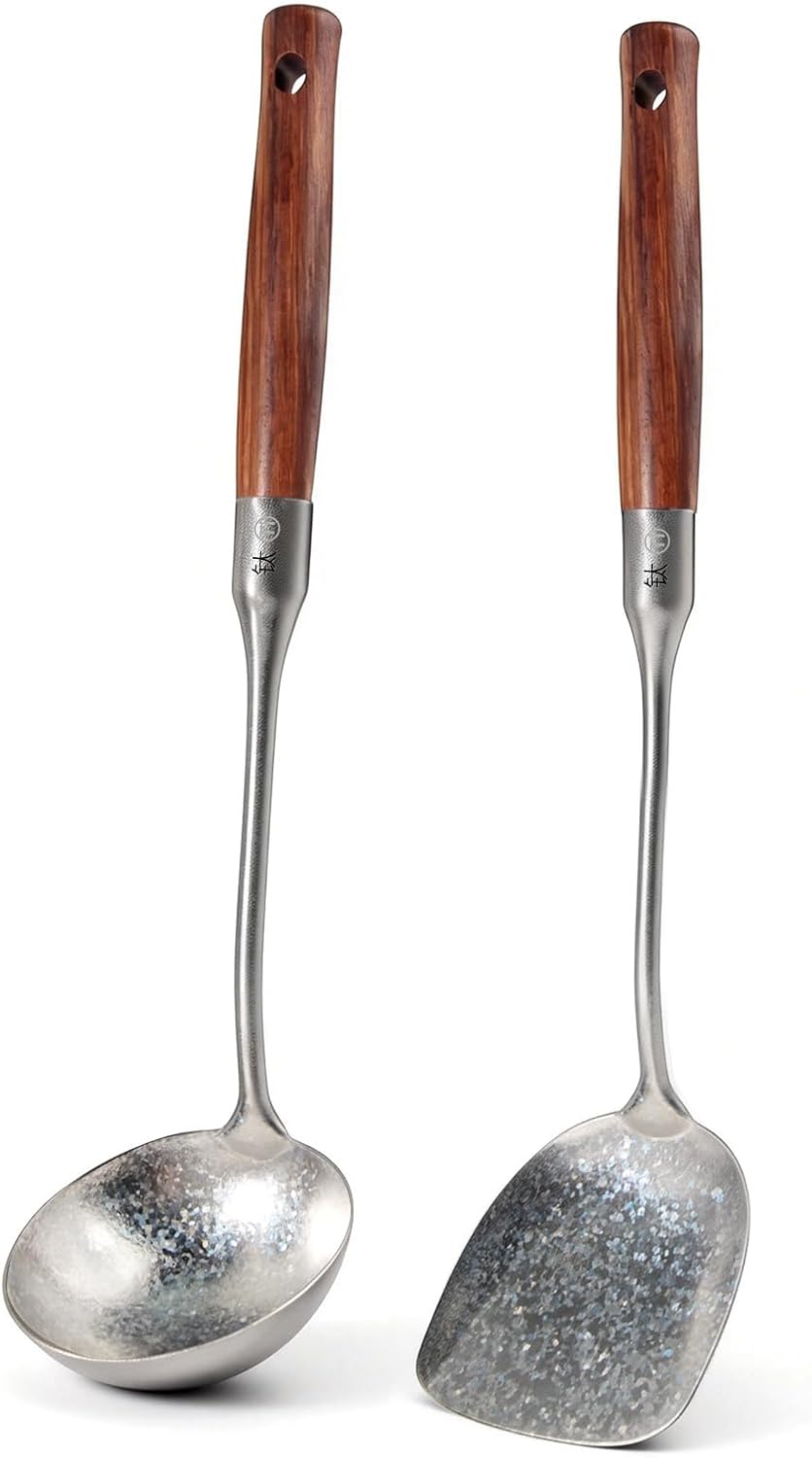 Newness Metal Fish Turner Spatula Stainless Steel for Kitchen Use, Small Griddle Egg Spatula, Flexible, Polished Metal, Corrosion Resistant, Kitchen Slotted Turner with Thin Edge Ideal for Turning,11"