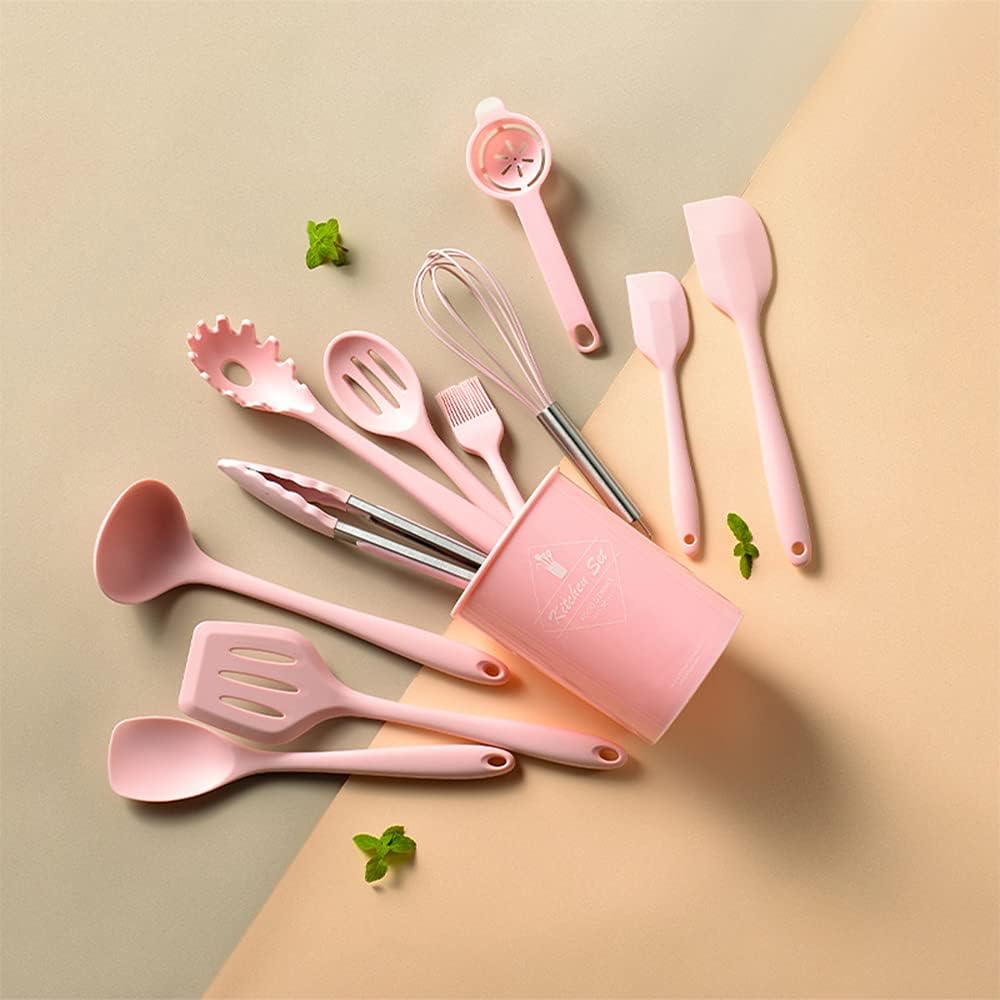 Blue Kitchen Utensils Set-12 Pieces Silicone Cooking Utensils Set