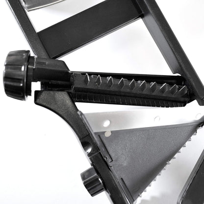 Deluxe Mandoline Slicer/Grater, Black, 12-in.