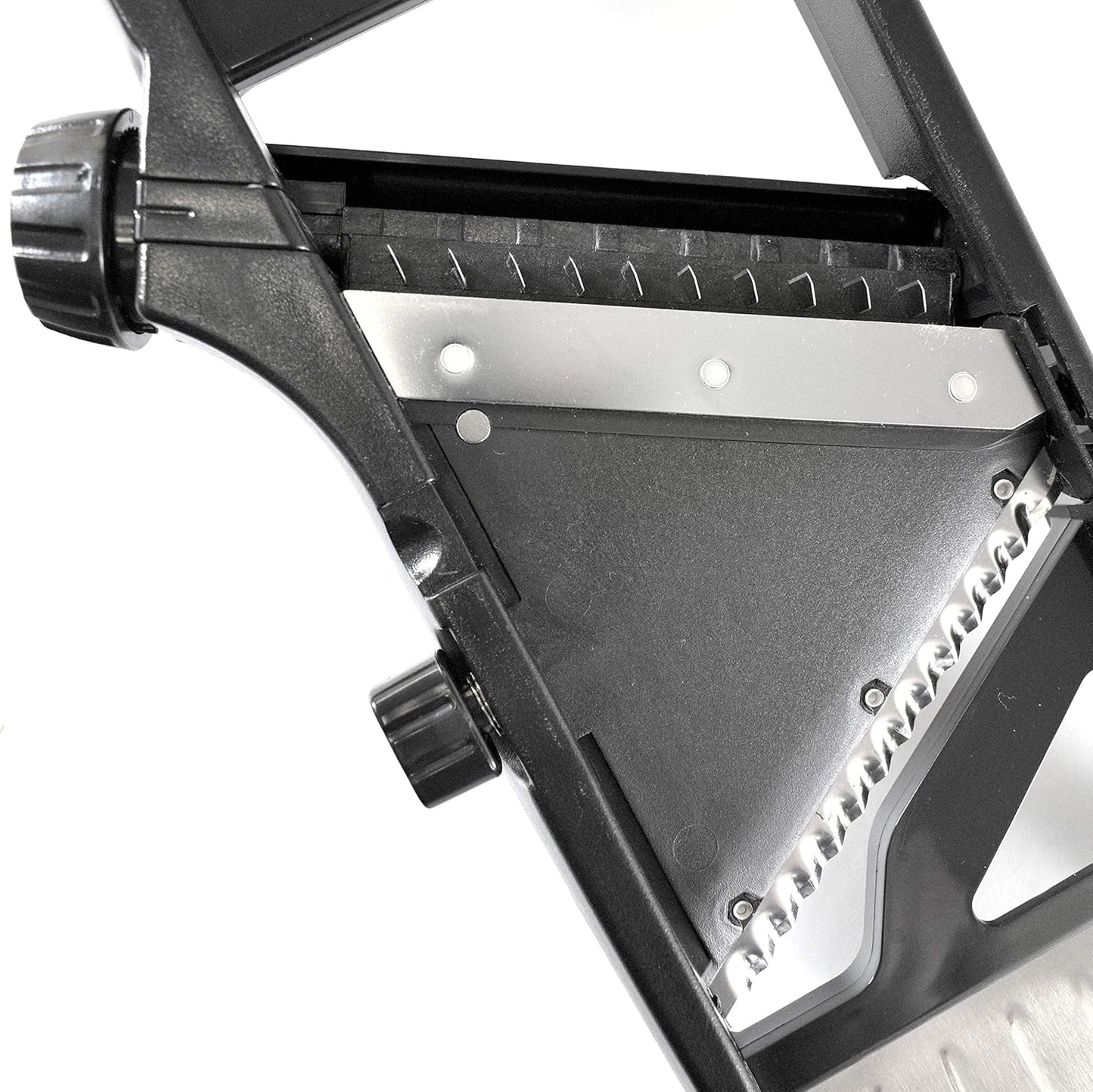 Deluxe Mandoline Slicer/Grater, Black, 12-in.