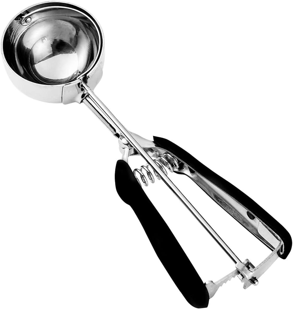 Mini Cookie Scoop, 1 Tsp Cookie Scoops for Baking, Melon Baller Scoop, 1 inch Cookie Scoop, Mini Ice Cream Scoop, Good Soft Grips, Smooth Trigger Release