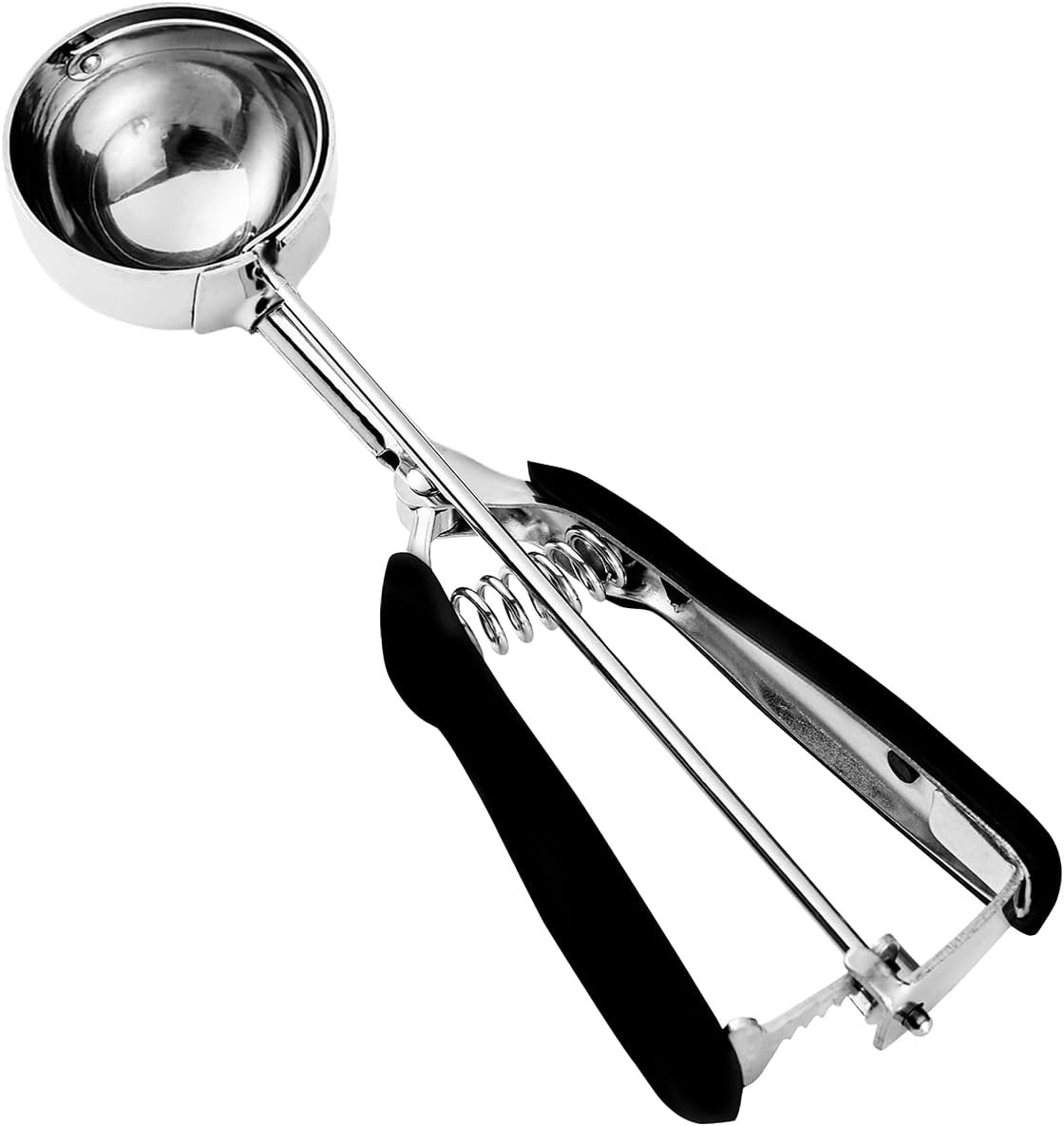 Mini Cookie Scoop, 1 Tsp Cookie Scoops for Baking, Melon Baller Scoop, 1 inch Cookie Scoop, Mini Ice Cream Scoop, Good Soft Grips, Smooth Trigger Release