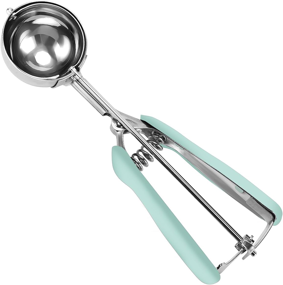 Mini Cookie Scoop, 1 Tsp Cookie Scoops for Baking, Melon Baller Scoop, 1 inch Cookie Scoop, Mini Ice Cream Scoop, Good Soft Grips, Smooth Trigger Release