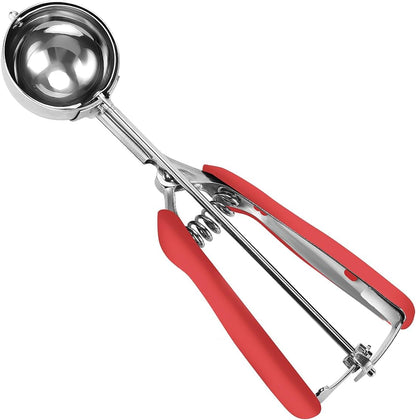 Mini Cookie Scoop, 1 Tsp Cookie Scoops for Baking, Melon Baller Scoop, 1 inch Cookie Scoop, Mini Ice Cream Scoop, Good Soft Grips, Smooth Trigger Release