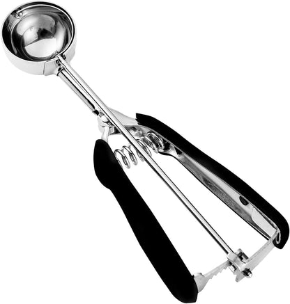 Mini Cookie Scoop, 1 Tsp Cookie Scoops for Baking, Melon Baller Scoop, 1 inch Cookie Scoop, Mini Ice Cream Scoop, Good Soft Grips, Smooth Trigger Release