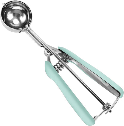 Mini Cookie Scoop, 1 Tsp Cookie Scoops for Baking, Melon Baller Scoop, 1 inch Cookie Scoop, Mini Ice Cream Scoop, Good Soft Grips, Smooth Trigger Release