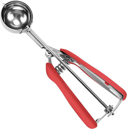 Mini Cookie Scoop, 1 Tsp Cookie Scoops for Baking, Melon Baller Scoop, 1 inch Cookie Scoop, Mini Ice Cream Scoop, Good Soft Grips, Smooth Trigger Release