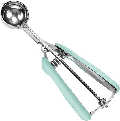 Mini Cookie Scoop, 1 Tsp Cookie Scoops for Baking, Melon Baller Scoop, 1 inch Cookie Scoop, Mini Ice Cream Scoop, Good Soft Grips, Smooth Trigger Release