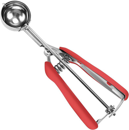Mini Cookie Scoop, 1 Tsp Cookie Scoops for Baking, Melon Baller Scoop, 1 inch Cookie Scoop, Mini Ice Cream Scoop, Good Soft Grips, Smooth Trigger Release