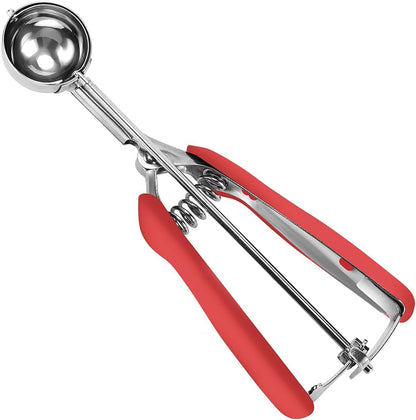 Mini Cookie Scoop, 1 Tsp Cookie Scoops for Baking, Melon Baller Scoop, 1 inch Cookie Scoop, Mini Ice Cream Scoop, Good Soft Grips, Smooth Trigger Release