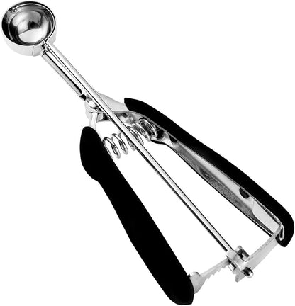Mini Cookie Scoop, 1 Tsp Cookie Scoops for Baking, Melon Baller Scoop, 1 inch Cookie Scoop, Mini Ice Cream Scoop, Good Soft Grips, Smooth Trigger Release
