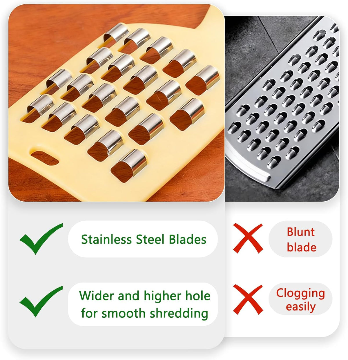 2-in-1 Ginger Grater & Vegetable Slicer–Kitchen Grater for Shredding,Slicing,and Grinding Garlic Ginger Veggies|Ultimate Kitchen Gadget for Effortless Meal Prep