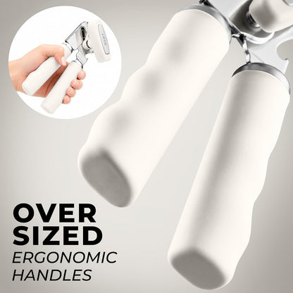 Manual Can Opener Heavy Duty Patented Stainless Steel, Ruby - Colors B