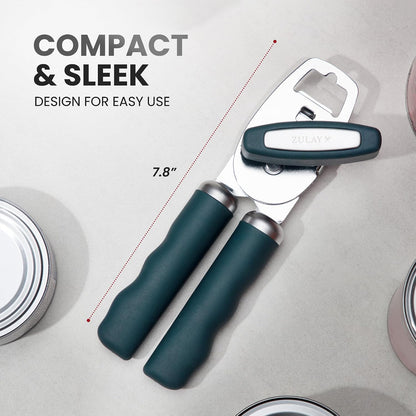 Manual Can Opener Heavy Duty Patented Stainless Steel, Ruby - Colors B