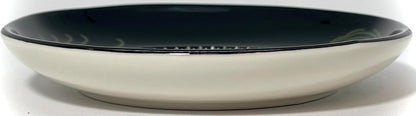 Premium Ceramic Garlic Grater Plate Set - Black Garlic
