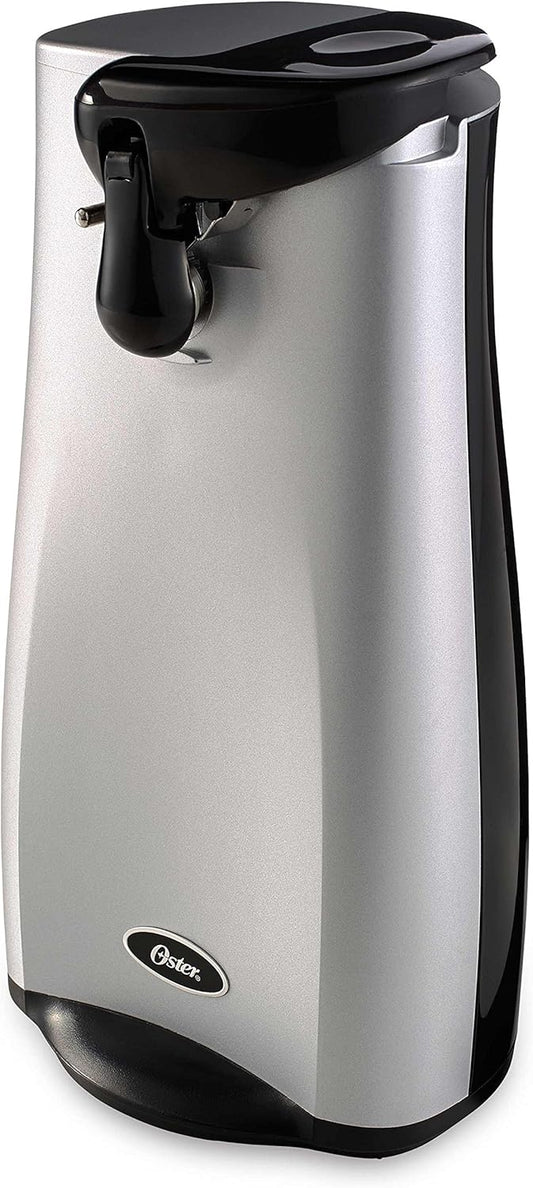 Electric Can Opener with Knife Sharpener, Stainless Steel