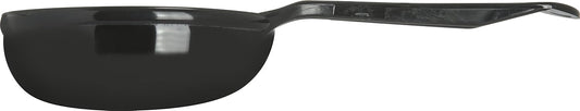 493003 Solid Short Handle Portion Control Spoon, 6 oz, Black