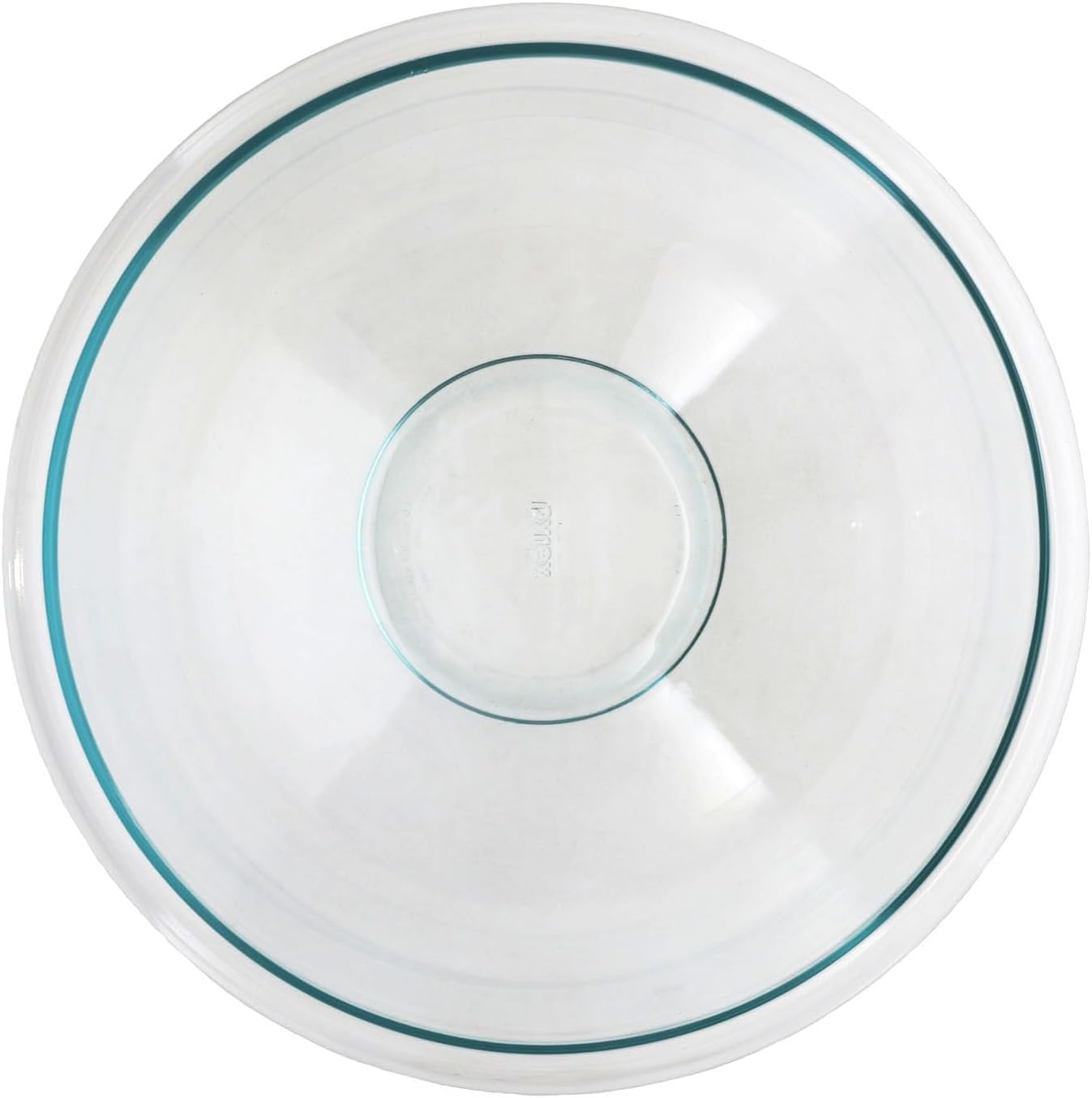 326 4-Quart Glass Mixing Bowl - Made in USA | Thermal Shock Resistant | Clear Design | Mixing And Serving Use | Easy Pour Spout | Dishwasher Safe