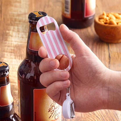 6 Pcs Retractable Bar Keys Bartender Bottle Openers, Marble