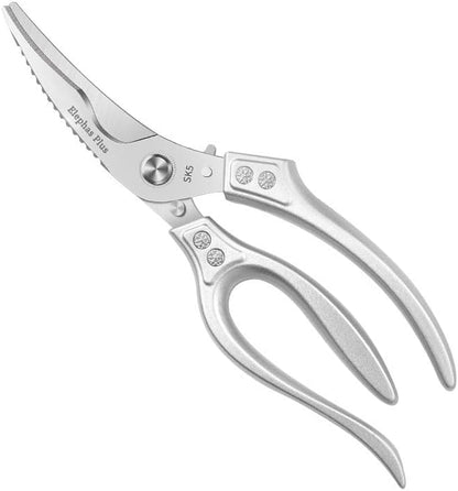 Heavy Duty Shears, All Purpose Kitchen Scissors for Chicken (Gold)