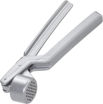 Garlic Press “Novapress” – German Heavy-Duty Garlic Crusher & Mincer, Rust Proof Mincer Tool, Easy Squeeze Ergonomic Hand Press, Ginger Presser with Durable Aluminium Metal Construction
