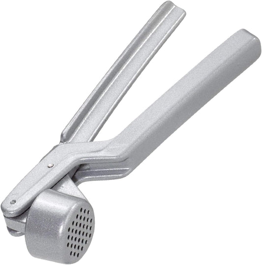 Garlic Press “Novapress” – German Heavy-Duty Garlic Crusher & Mincer, Rust Proof Mincer Tool, Easy Squeeze Ergonomic Hand Press, Ginger Presser with Durable Aluminium Metal Construction
