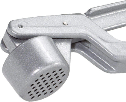 Garlic Press “Novapress” – German Heavy-Duty Garlic Crusher & Mincer, Rust Proof Mincer Tool, Easy Squeeze Ergonomic Hand Press, Ginger Presser with Durable Aluminium Metal Construction