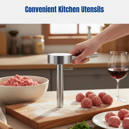 Falafel Meatball Scoop Maker Press Scoops Nonstick Easy to Use Compact Middle Eastern Kitchen Tool Multipurpose Shaping Tool, Large
