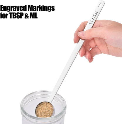Metal 6.9in Long Handle Coffee Scoop for Ground Coffee (1 Tbsp)