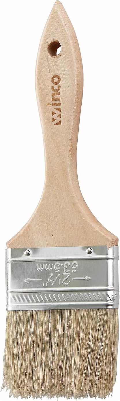 Heavy-Duty Boar Bristle Pastry Brush, 3"
