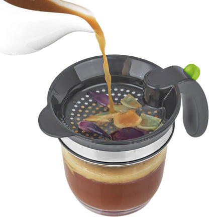 4 Cups Plastic Fat Separator with Bottom Release