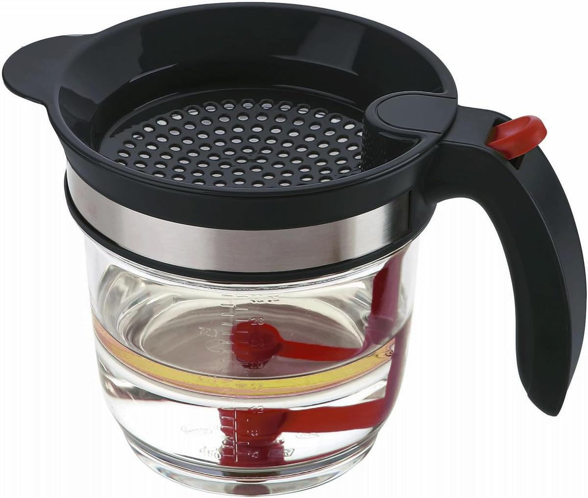 4 Cups Plastic Fat Separator with Bottom Release