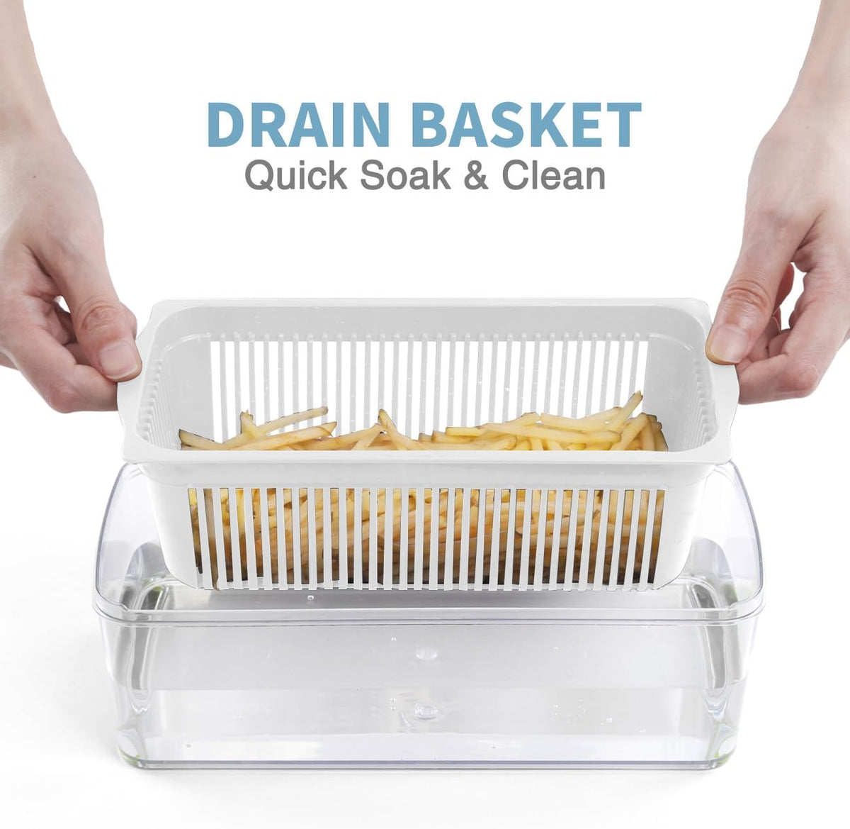 Vegetable Chopper, Pro Onion Chopper, Multifunctional 13 in 1 Food Chopper, Kitchen Vegetable Slicer Dicer Cutter,Veggie Chopper With 8 Blades,Carrot and Garlic Chopper With Container