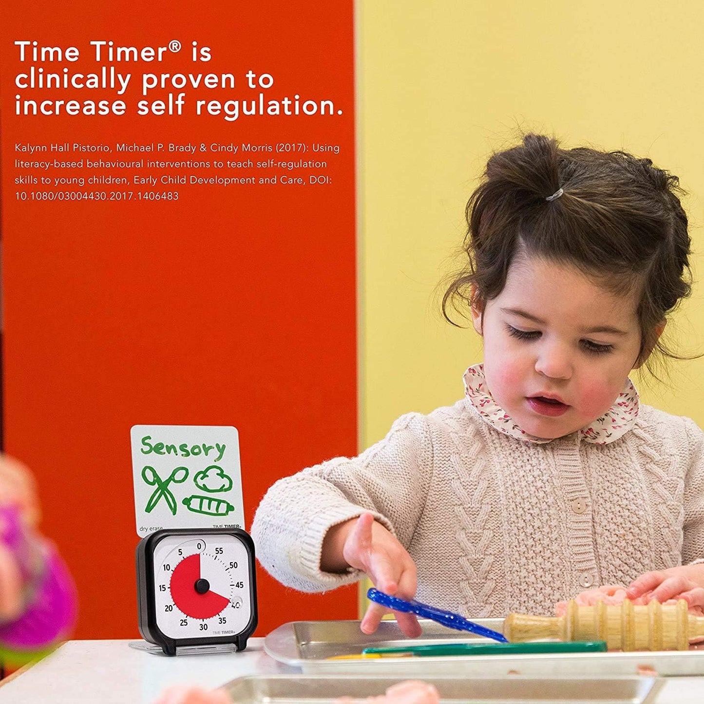 3 inch Visual Timer — 60 Minute Kids Desk Countdown Clock with Dry Erase Activity Card and Desktop App Access — for Kids Classroom, Homeschool Study Tool, Task Reminder, Home and Kitchen
