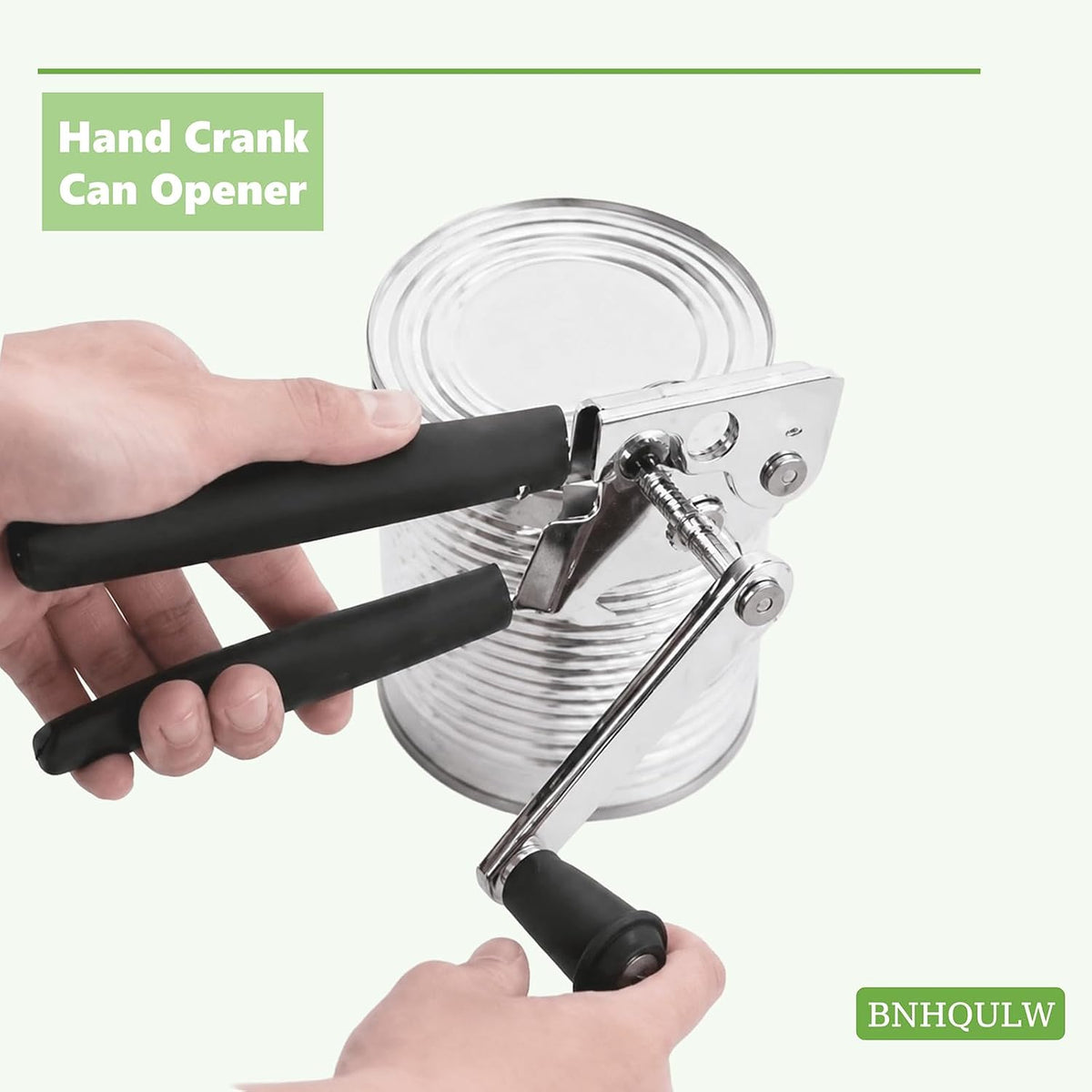 Commercial Can Opener Heavy Duty, Hand Crank for Big Can.