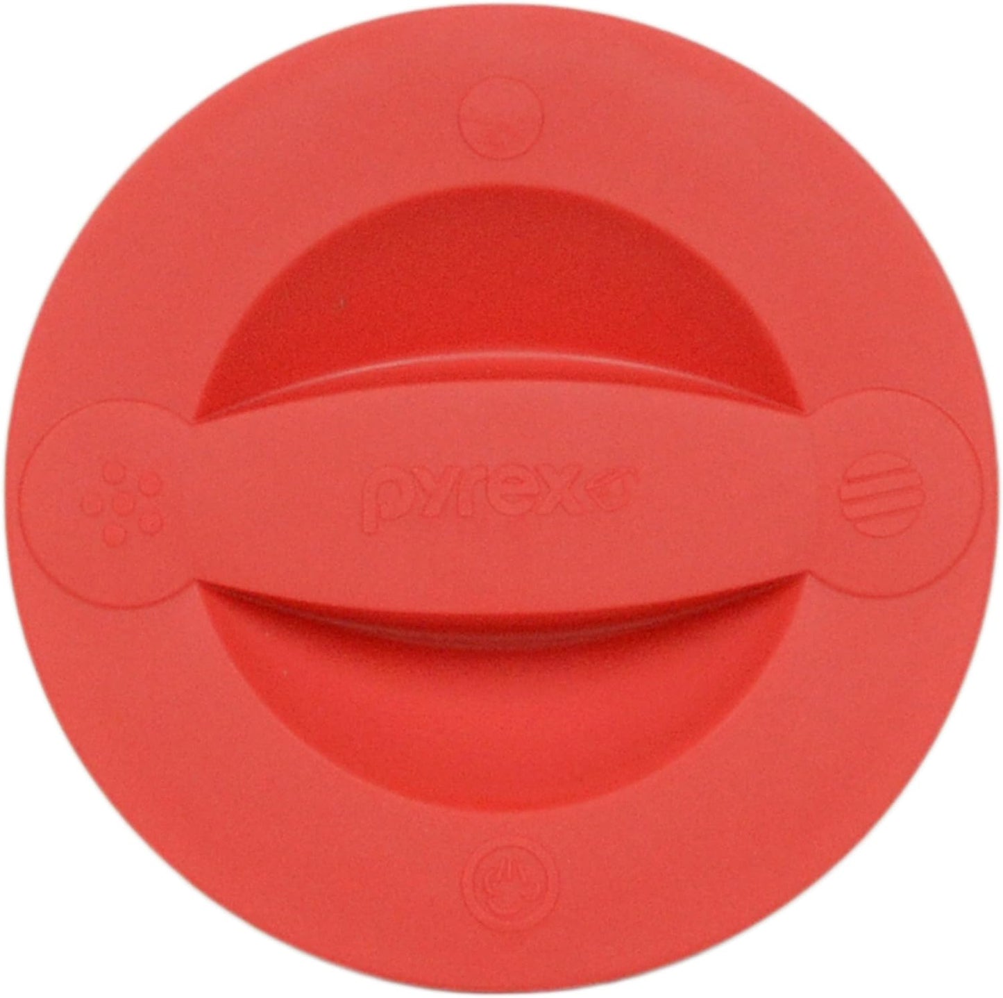 516-RRD-PC (2-Cup) Red Measuring Cup Lid - Made in the USA | BPA-Free Plastic | Freezer Safe | Top-Rack Dishwasher Friendly | Snug Spill-Resistant Fit | Resists Food Odors