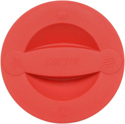 516-RRD-PC (2-Cup) Red Measuring Cup Lid - Made in the USA | BPA-Free Plastic | Freezer Safe | Top-Rack Dishwasher Friendly | Snug Spill-Resistant Fit | Resists Food Odors