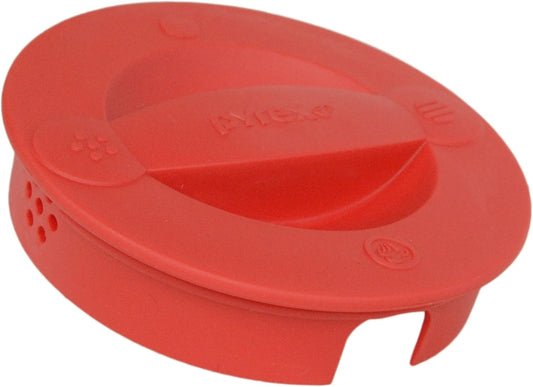 516-RRD-PC (2-Cup) Red Measuring Cup Lid - Made in the USA | BPA-Free Plastic | Freezer Safe | Top-Rack Dishwasher Friendly | Snug Spill-Resistant Fit | Resists Food Odors