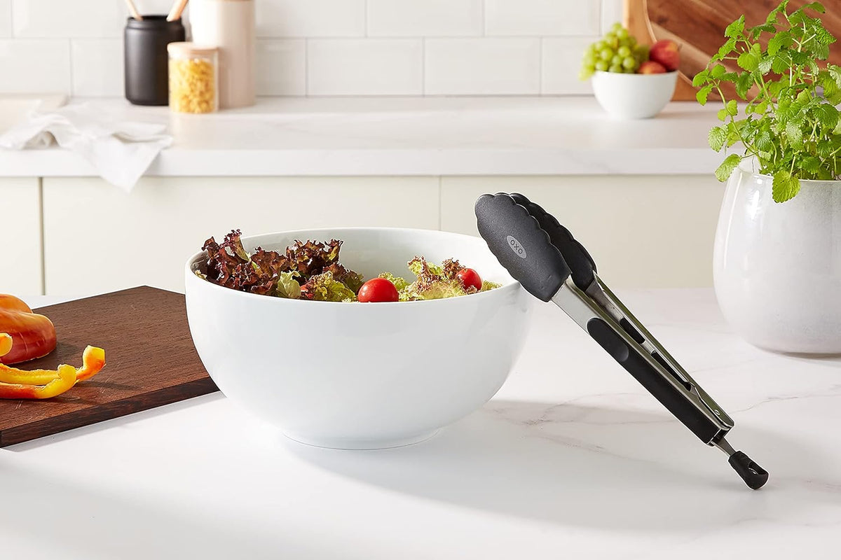 Good Grips 9-Inch Tongs with Silicone Heads