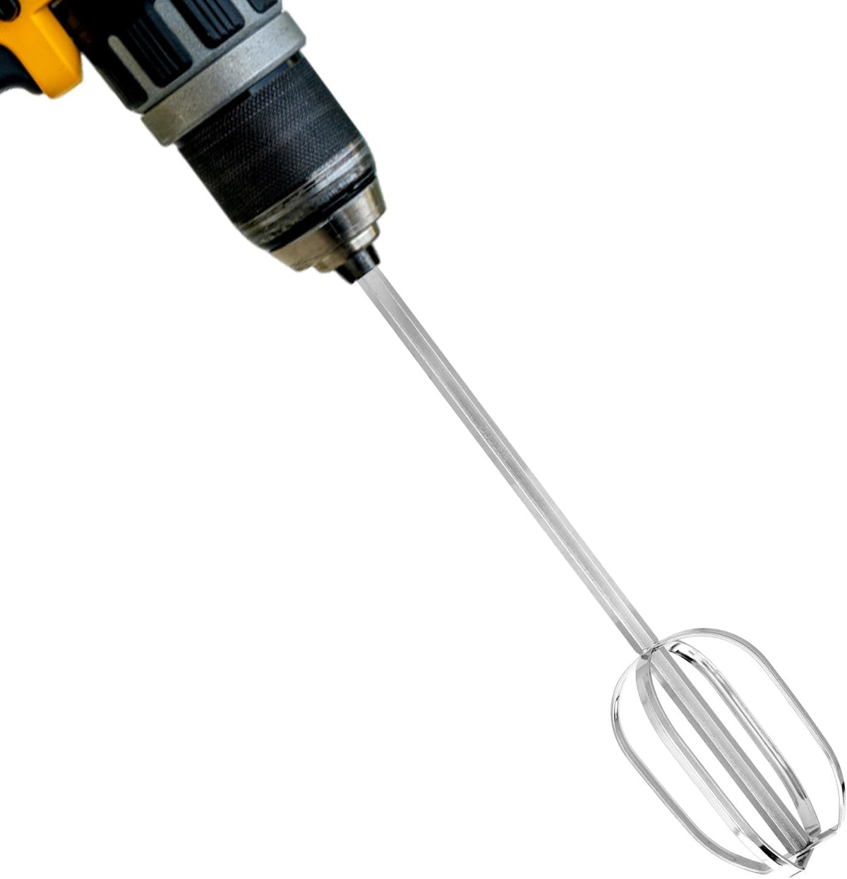 Meat Grinder & Egg Beater Drill Attachment (Silver)