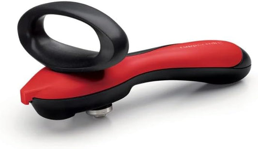 Ergonomic Smooth Edge Can Opener Red and Black