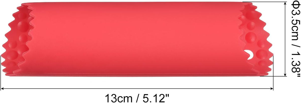 2Pcs Garlic Peeling Tube, Silicone Garlic Peeler Roller Keeper Skin Remover Non Slip for Useful Kitchen Tools, Black