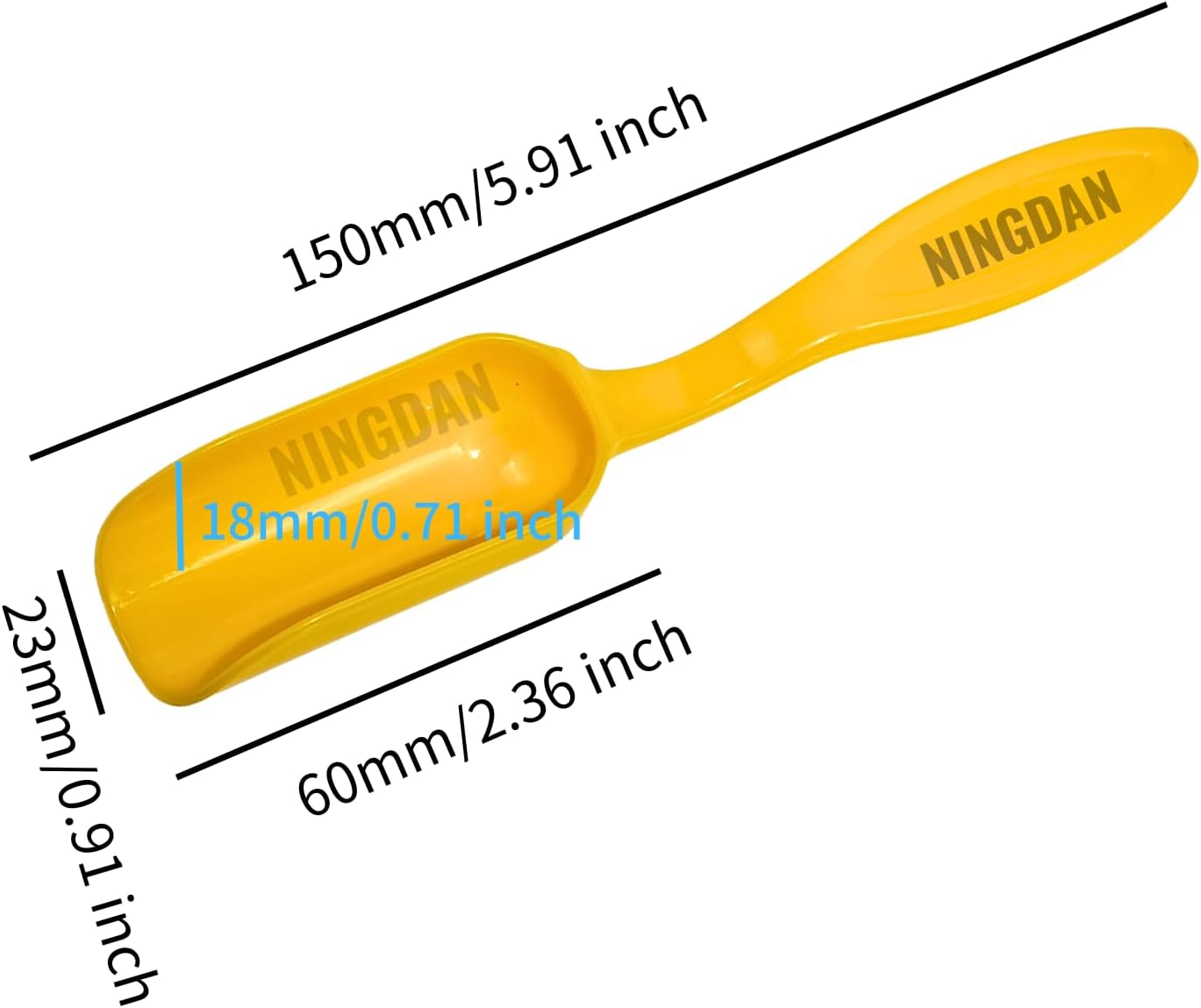 10Pcs Mini Shovel,Plastic Mini Gardening Shovel Spoons Soil Scoops,Cultivation Digging Transplanting Tools for Succulents Potted Flowers,Milk Powder/Coffee Beans Scoops (5 Colors)