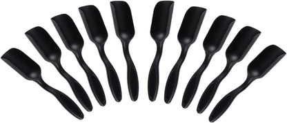 10Pcs Mini Shovel,Plastic Mini Gardening Shovel Spoons Soil Scoops,Cultivation Digging Transplanting Tools for Succulents Potted Flowers,Milk Powder/Coffee Beans Scoops (5 Colors)