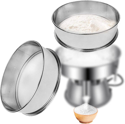 Vibrating Sifter-Stainless Steel 30 Mesh for Powder Sifter Machine | Replacement Sieve for Baking Kitchens,Grain Milling,Herbal Powder,Food Preparation