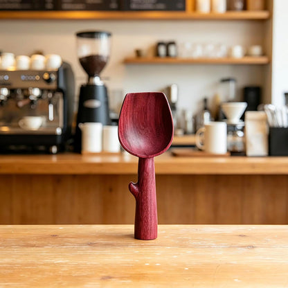 Walnut Coffee Scoop,Wooden Coffee Bean Measuring Spoon,5g Capacity,Natural Wood Coffee Scoop for Tea,Sugar & Powder,Rustic Kitchen Gift for Coffee Lovers
